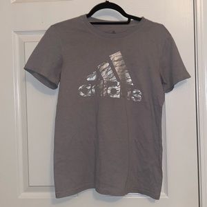 Grey Adidas t-shirt